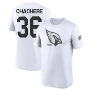 Men's Andre Chachere Arizona Cardinals Legend White 2024 Salute to Service Performance T-Shirt