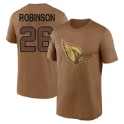 Men's Jammie Robinson Arizona Cardinals Legend Brown 2023 Salute To Service Performance T-Shirt