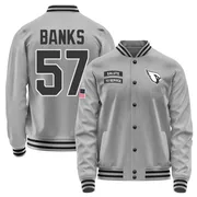 Men's Keshawn Banks Arizona Cardinals Gray Salute to Service Performance Jacket