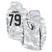 Men's Matthew Jones Arizona Cardinals Camo Arctic 2024 Salute to Service Club Fleece Pullover Hoodie