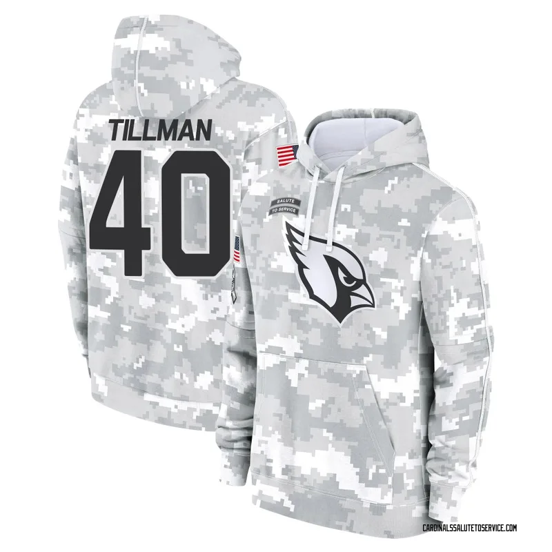 Men's Pat Tillman Arizona Cardinals Camo Arctic 2024 Salute to Service Club Fleece Pullover Hoodie