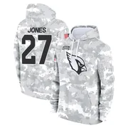 Men's Vi Jones Arizona Cardinals Camo Arctic 2024 Salute to Service Club Fleece Pullover Hoodie