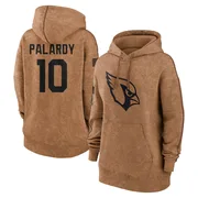 Women's Michael Palardy Arizona Cardinals Brown 2023 Salute To Service Pullover Hoodie