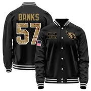 Youth Keshawn Banks Arizona Cardinals Black Salute to Service Sideline Performance Jacket