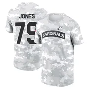 Youth Matthew Jones Arizona Cardinals Camo Arctic 2024 Salute to Service Performance T-Shirt