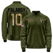 Youth Michael Palardy Arizona Cardinals Olive Salute to Service Sideline Performance Jacket